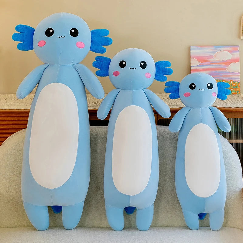 Axolotl Plushie Body Pillow Sizes