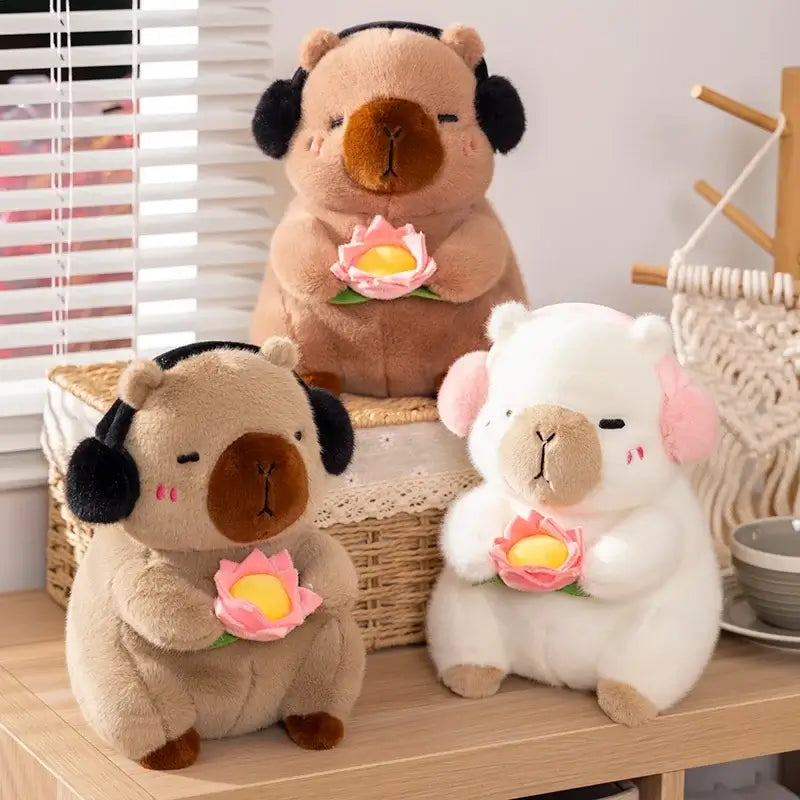 Capybara in Harmony Kawaii Plushies