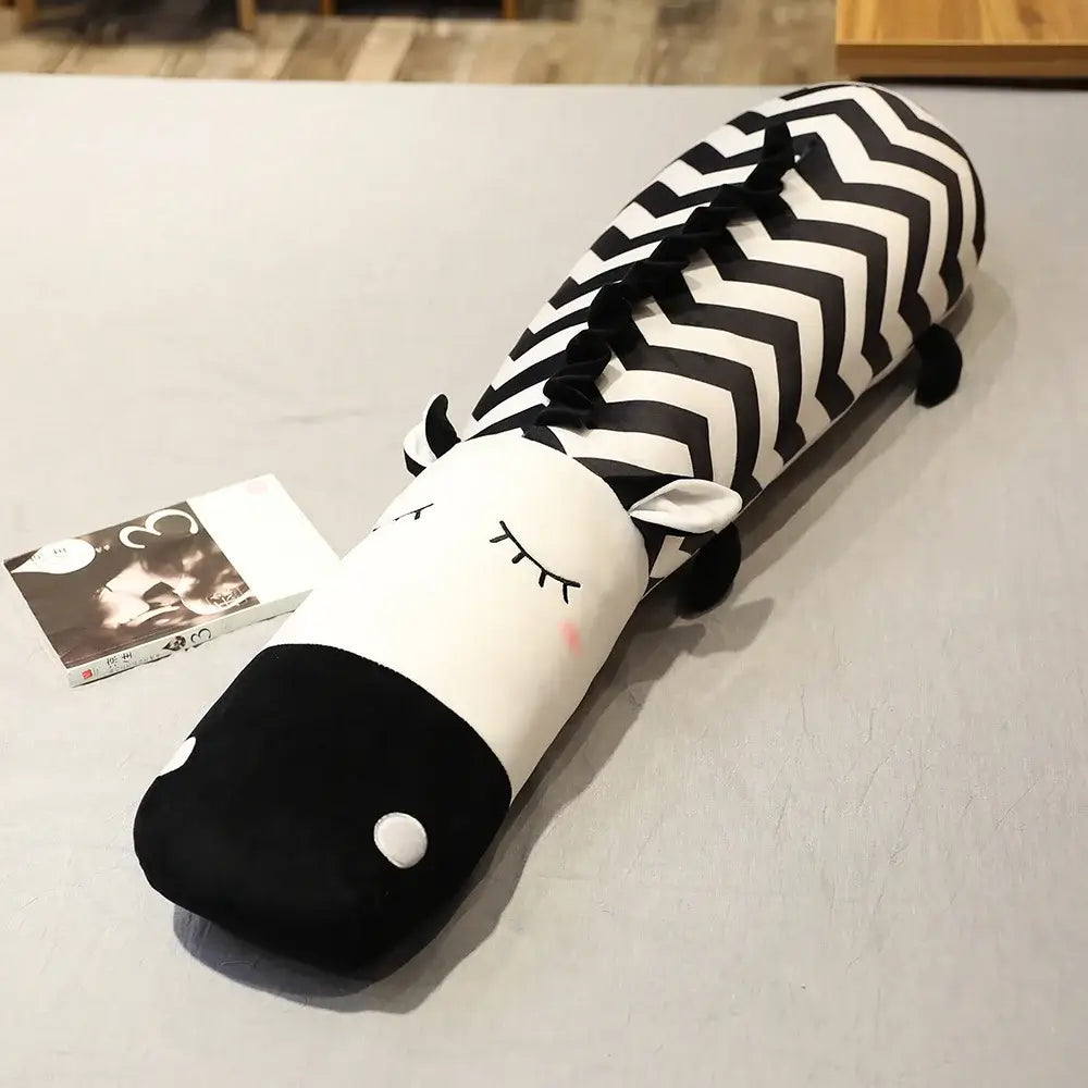 Creature Comforts: Kawaii Body Pillow zebra stuffed animal