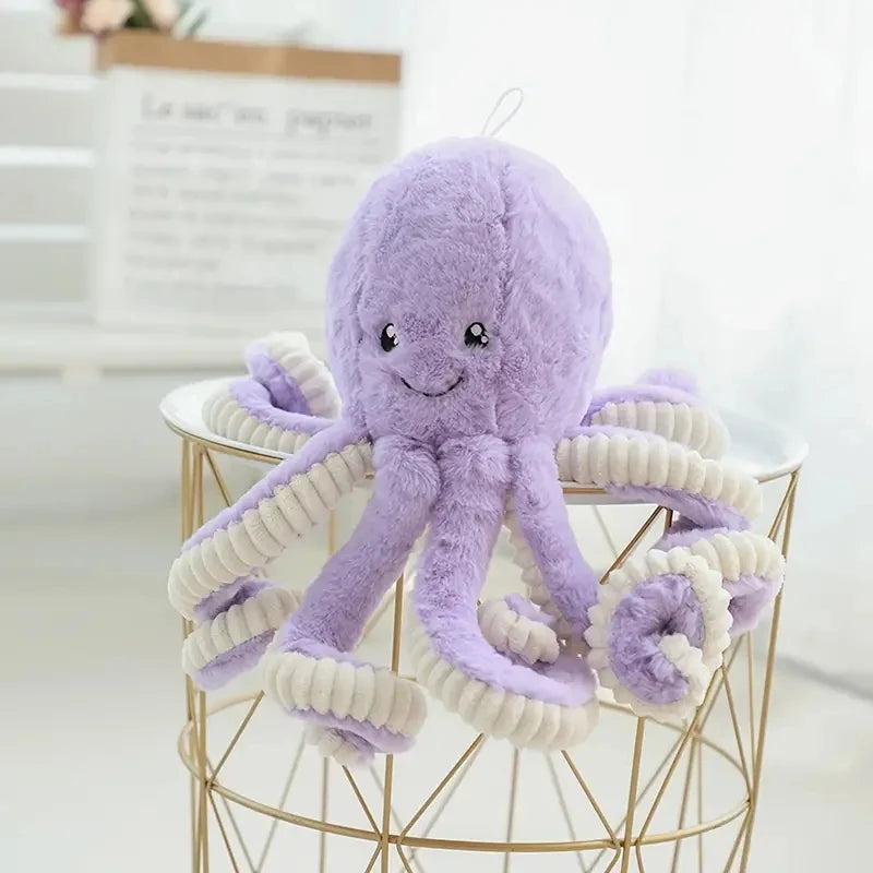 Cuddle Cove Octopus Kawaii Plushie Purple Plush