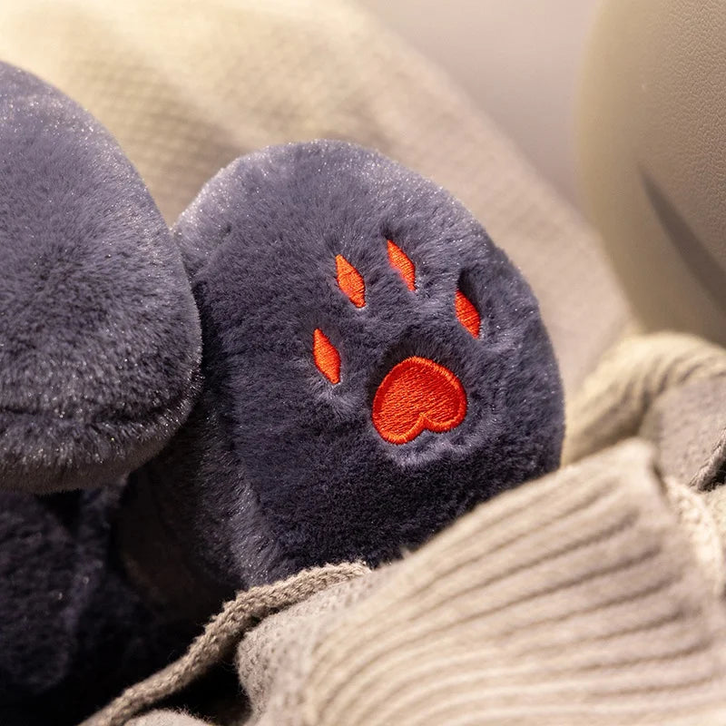 Dark Series Villainous Cat Plushie Foot Detail