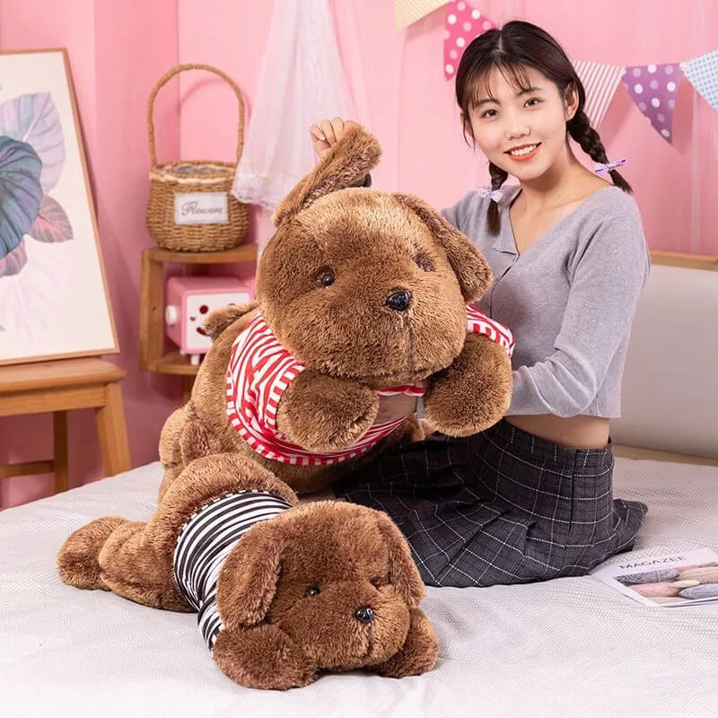 Giant Dog stuffed animal emotional support plushie
