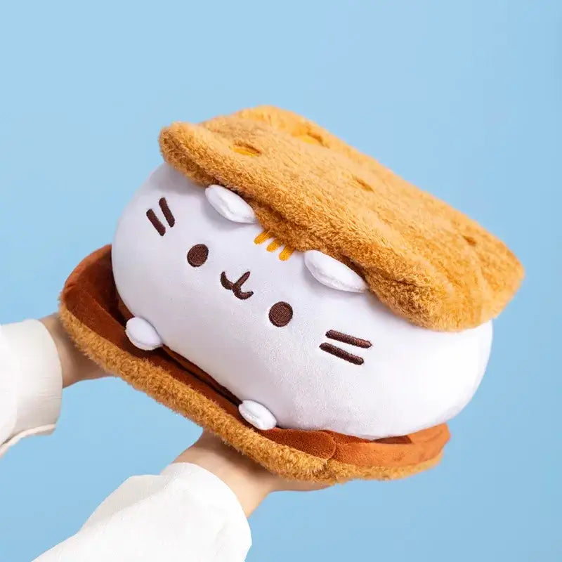 Marshmallow Meow Plush Kawaii Cat Stuffed Animal