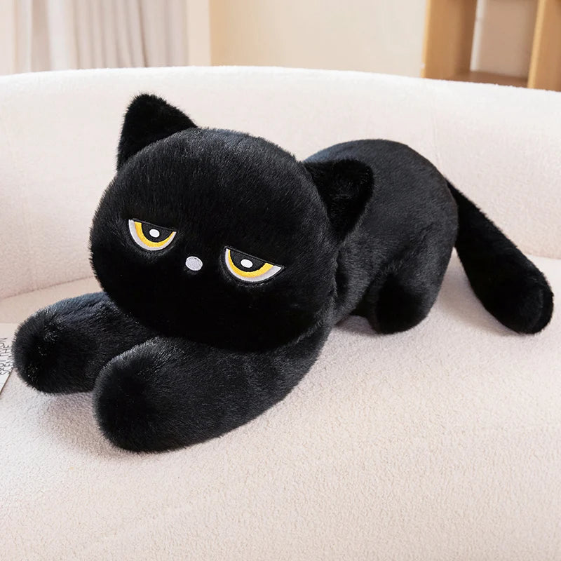 Mega Meow Cat Plushie Black Color soft plush toy