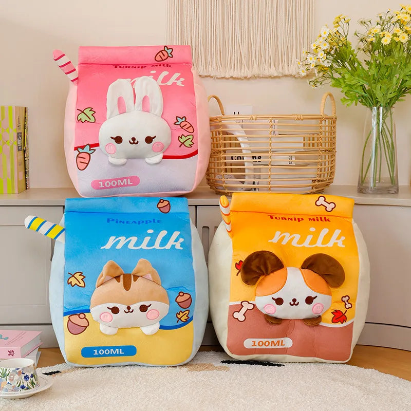 Kawaii plushies bunny squirrel dog soft toys