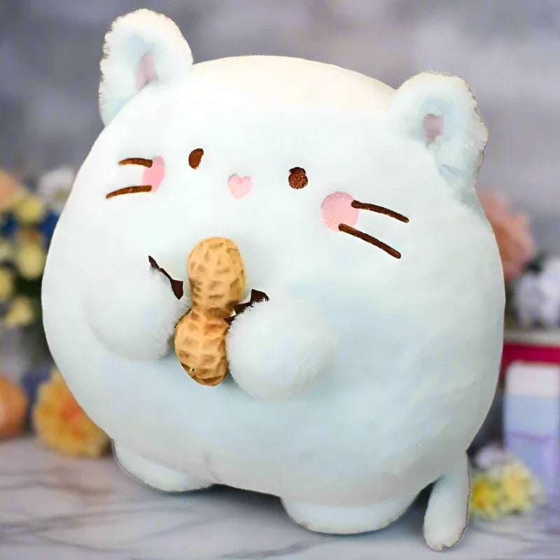 Nuts About You: Kawaii Mouse blue plush toy