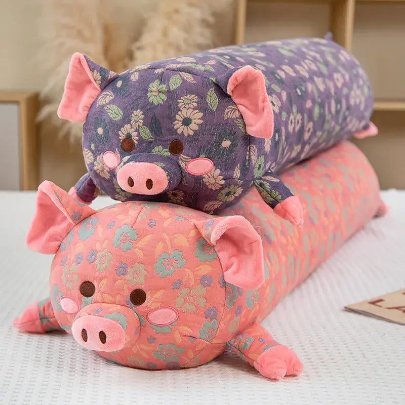 Piggy Paradise Floral Dream Pillow plushie