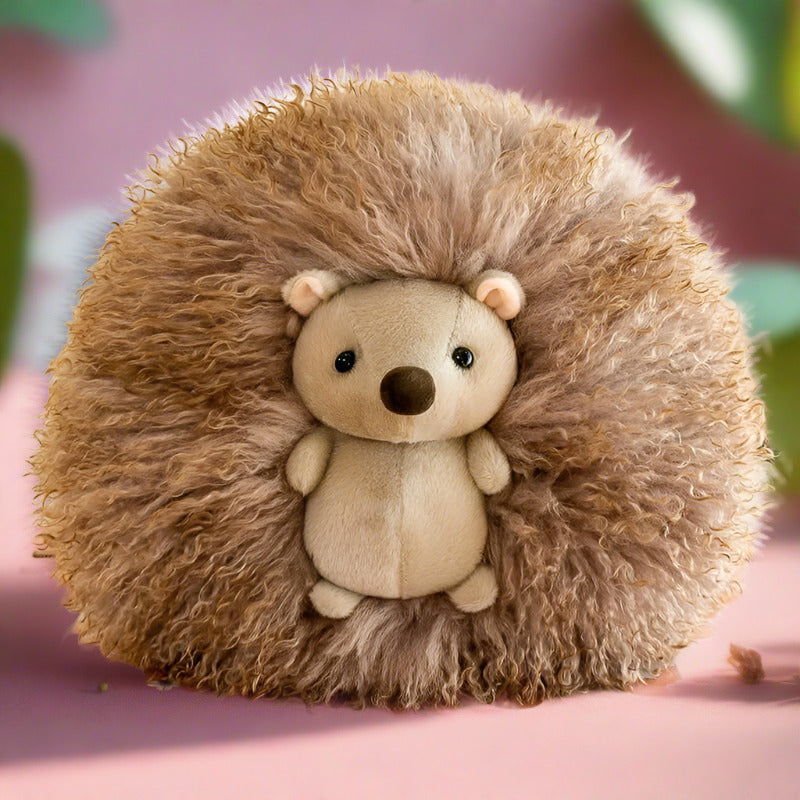 Snuggle Puff Hedgehog brown stuffed animal