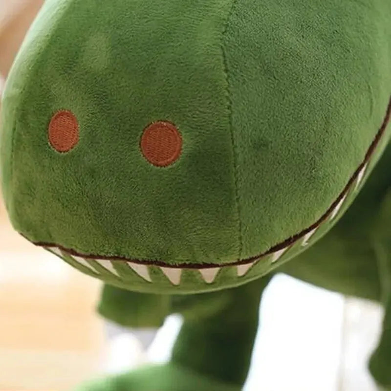 Tyrannosaurus Rex Cuddle Plushie Face Detail