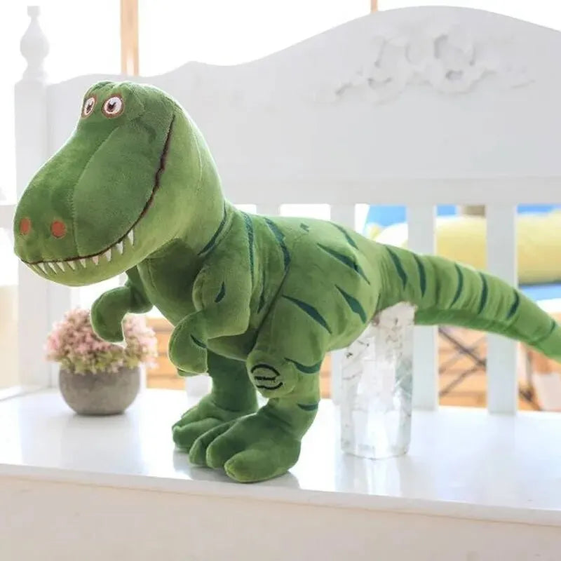 Tyrannosaurus Rex Cuddle Plushie Green Color dinosaur soft toy
