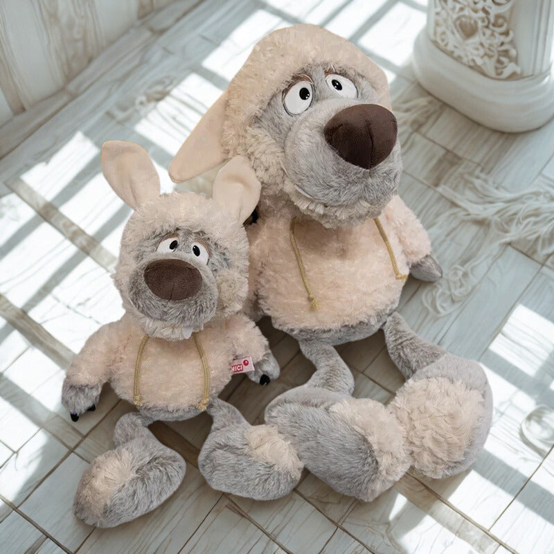 Wolf Plushie Sizes stuffed animal