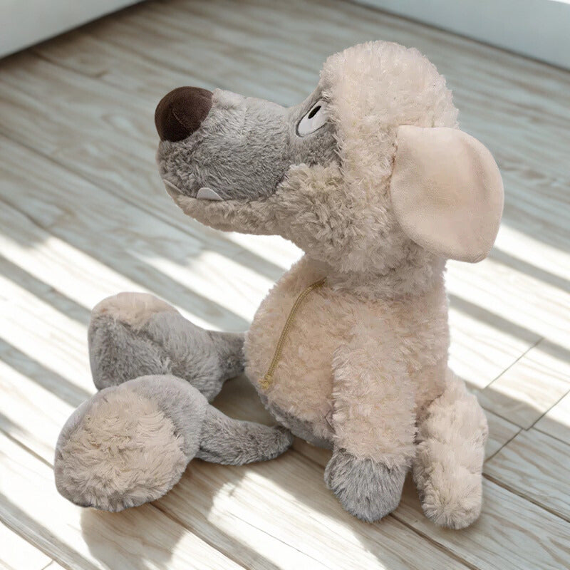 Wolf in Sheep's Clothing Plushie Side View wolf stuffed animal