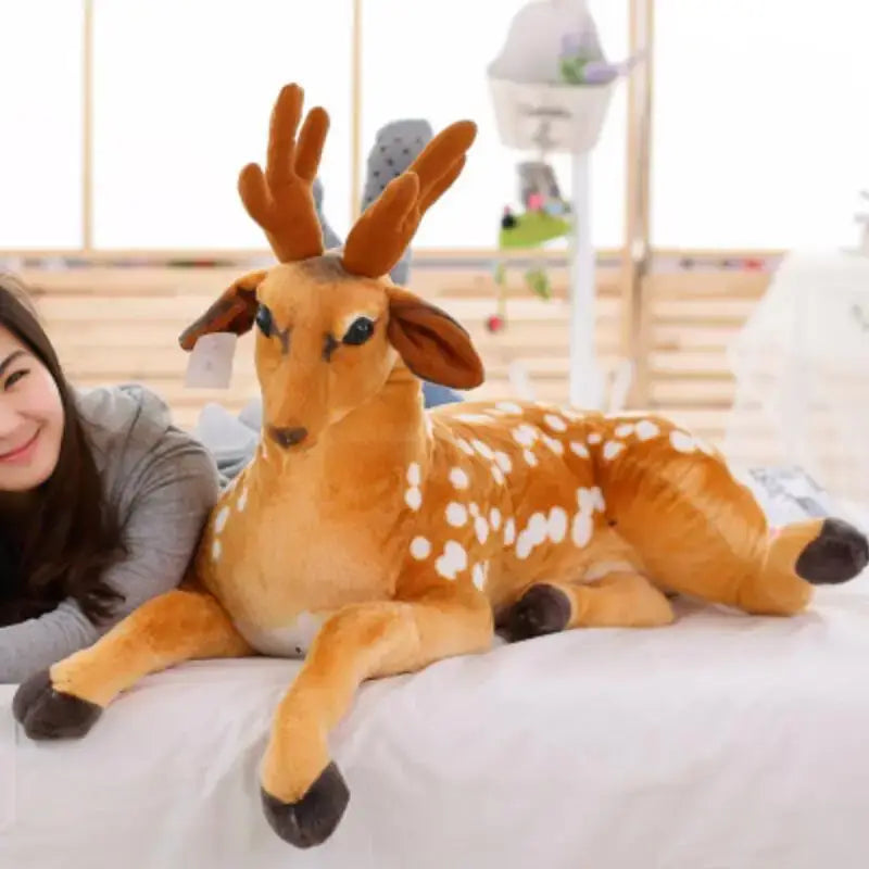 Woodland Wanderer Plush Deer plushie large size