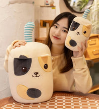 Boba Tea Friends plushie dog sizes stuffed animal