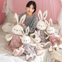Bunny Belle Radiance plushie group colors and sizes