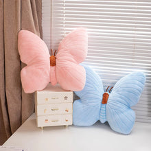 Butterfly Hug Plushie Pillow Pink and Blue Color