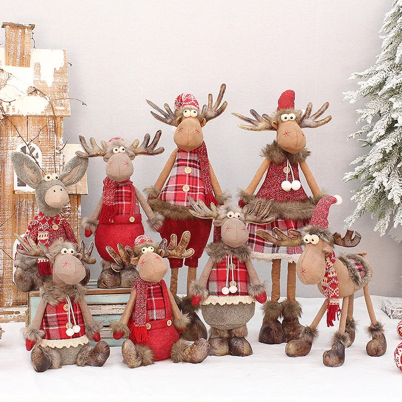 Christmas Reindeer Plush Collection (3 Unique Styles)