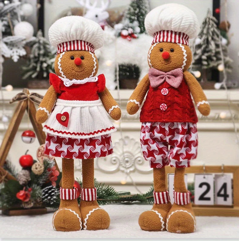 Christmas Stretchable Gingerbread Doll