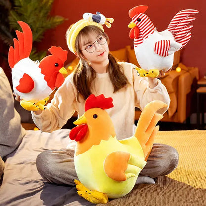 Cock-a-Doodle Companion rooster plushie