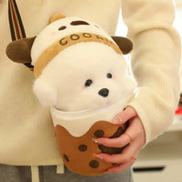 Cookie Cuddles Carry-Along Companion stuffed animal bag open details