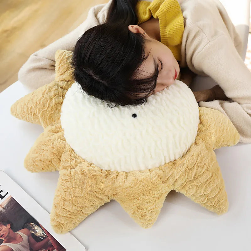 Cosmic Companions Kawaii Plushie Sun Pillow