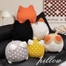 Cozy Colors Cat Plushie Colors