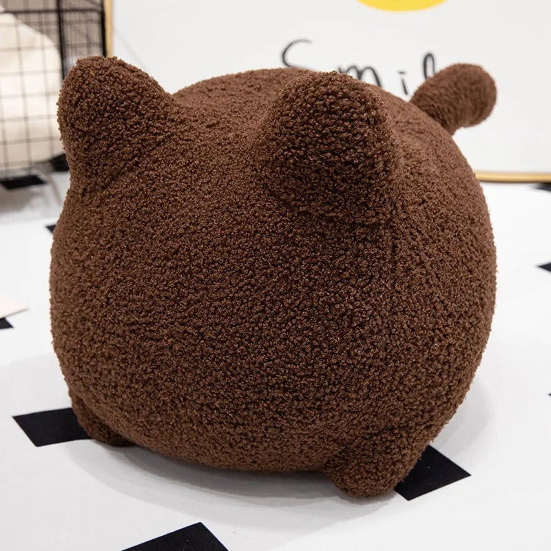 Cozy Colors Cat Plushie Brown Color