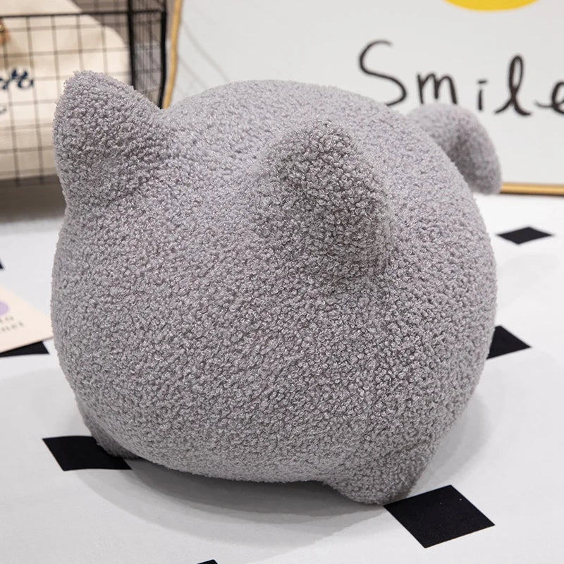 Cozy Colors Cat Plushie Gray Color