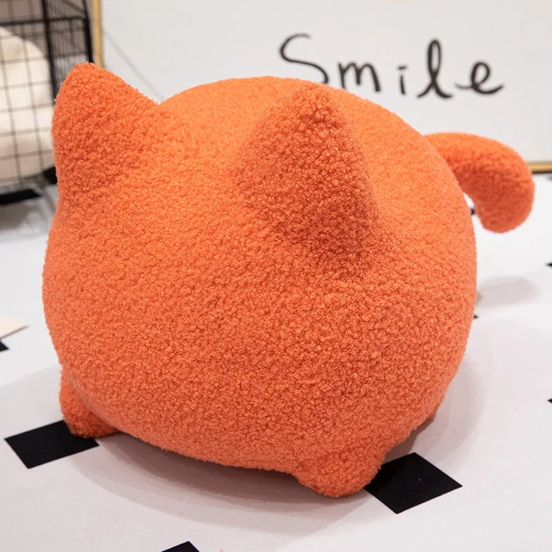 Cozy Colors Cat Plushie Orange Color