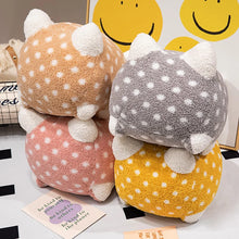 Cozy Colors Cat Plushie Polka Dot Colors