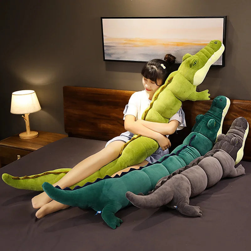 Crocodile Long Plush Body Pillow Plushie