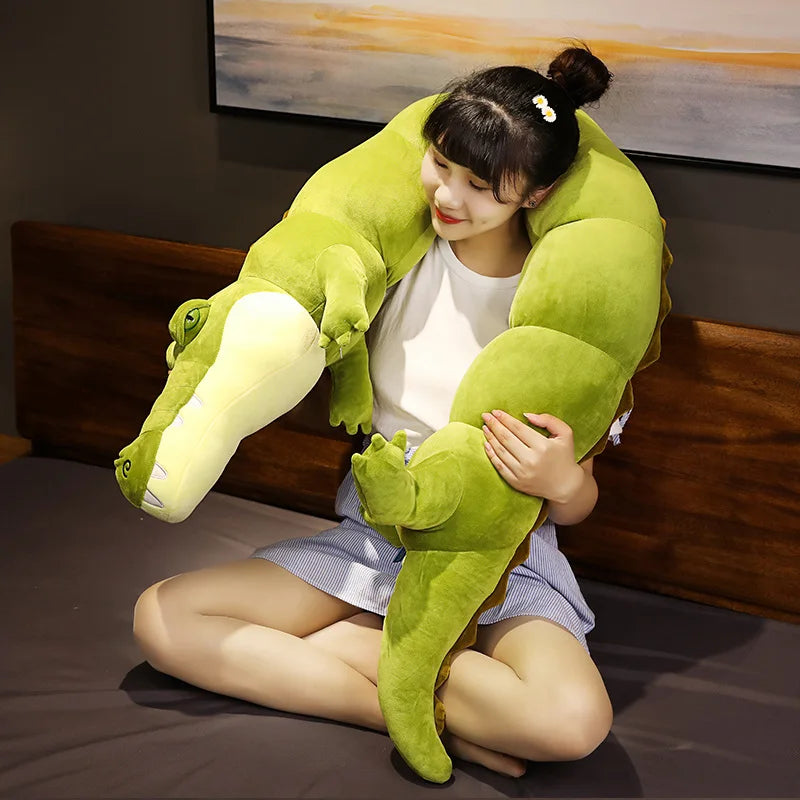 Crocodile Long Plush Body Pillow Plushie