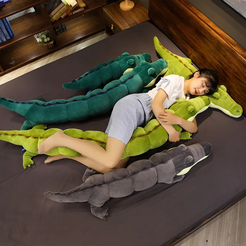 Crocodile Long Plush Body Pillow Plushie