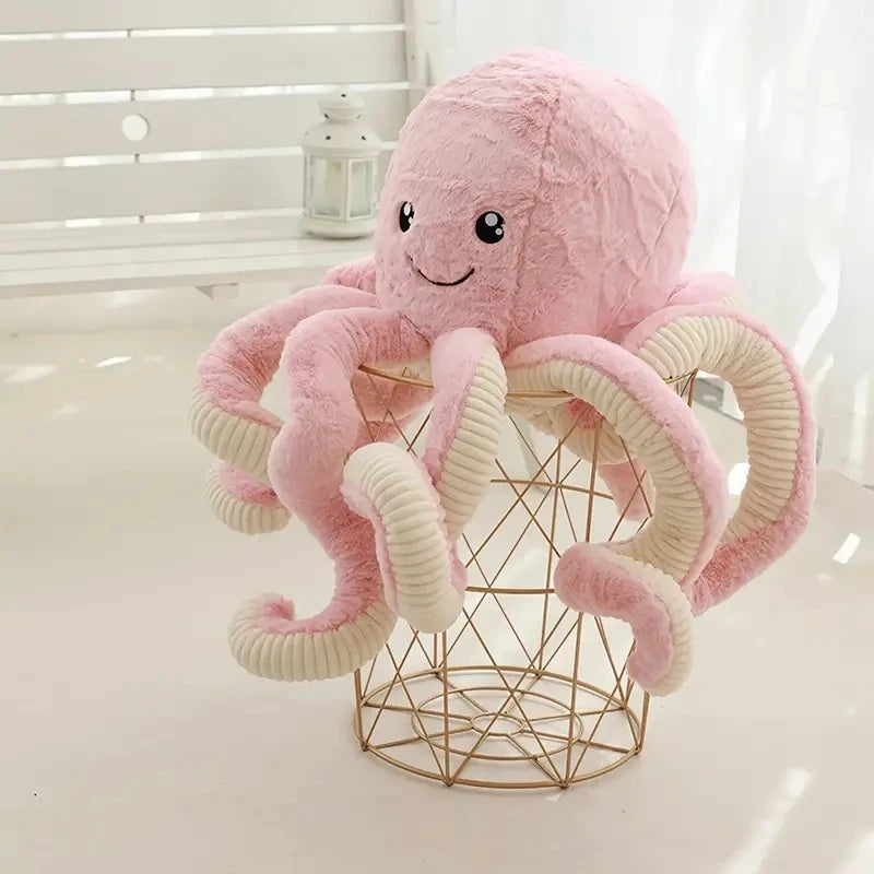 Cuddle Cove Octopus Kawaii Plushie Pink