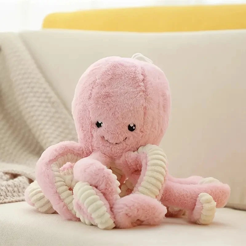 Cuddle Cove Octopus Kawaii Plushie Pink