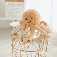 Cuddle Cove Octopus Kawaii Plushie Yellow