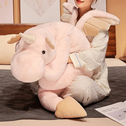 Cuddle Soft Giant Dragon Plushie Detail View