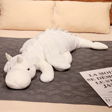Cuddle Soft Giant Dragon Kawaii Plush White