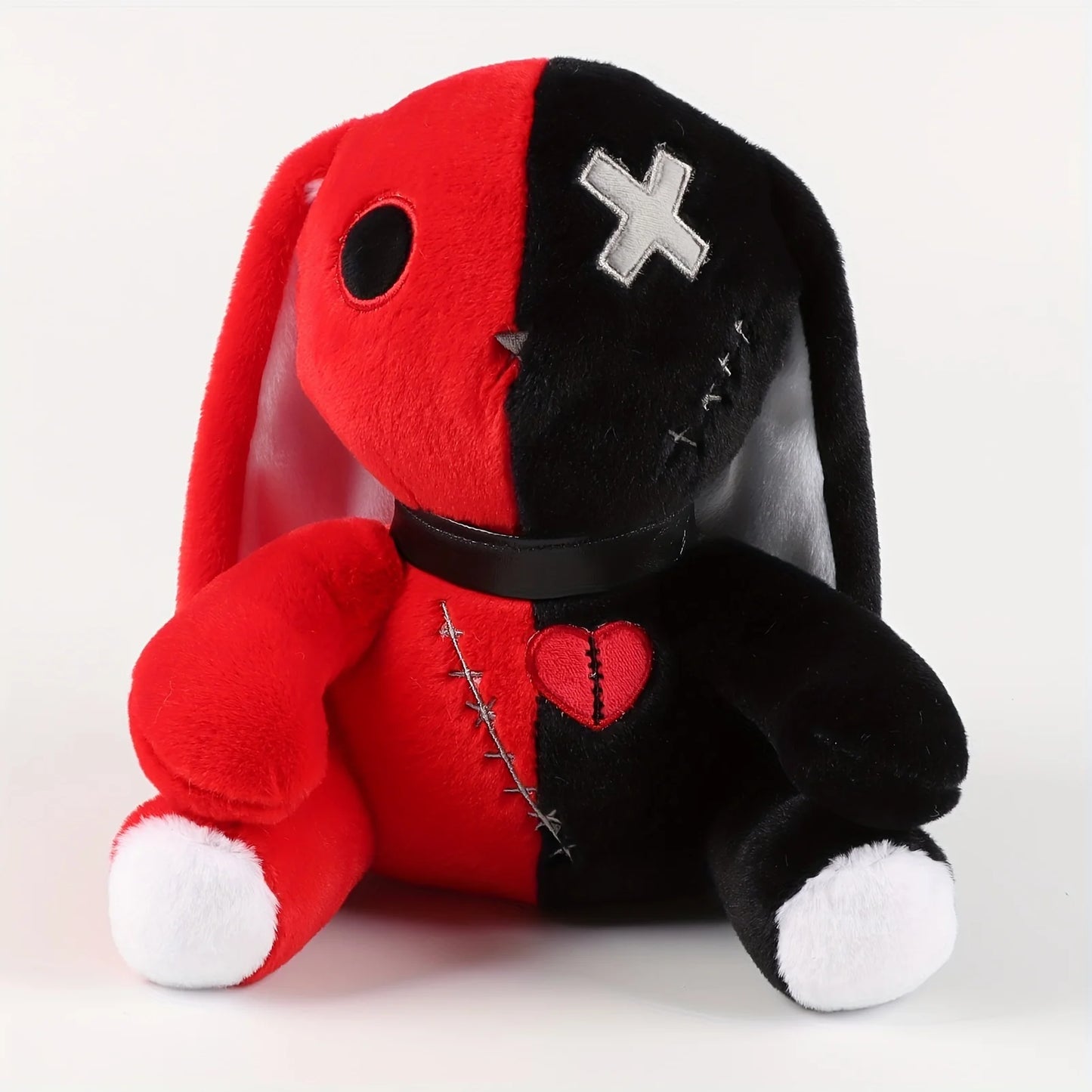 Dark Series Kawaii Bunny Plushie Red