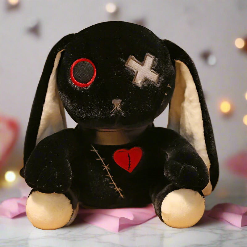 Dark Series Kawaii Plushie black rabbit