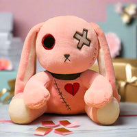 Dark Series Kawaii Plushie pink rabbit