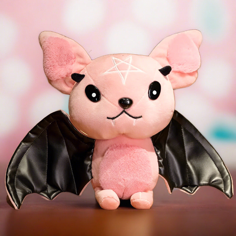 Dark Series Plush Bat pink