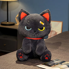 Dark Series Villainous Cat Plushie Gray Color