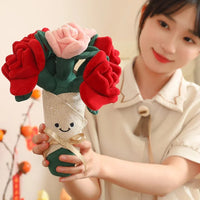 Everlasting Rose Plush Bouquet