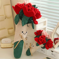 Everlasting Rose Plush Bouquet