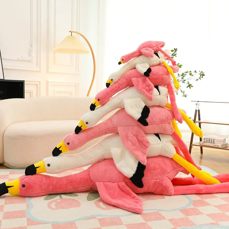 Flamingo Plushie Sizes and Colors