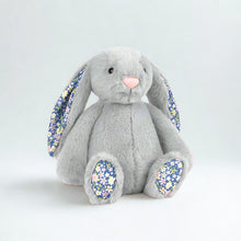 Flora Bunny Plushie Gray soft plush toy