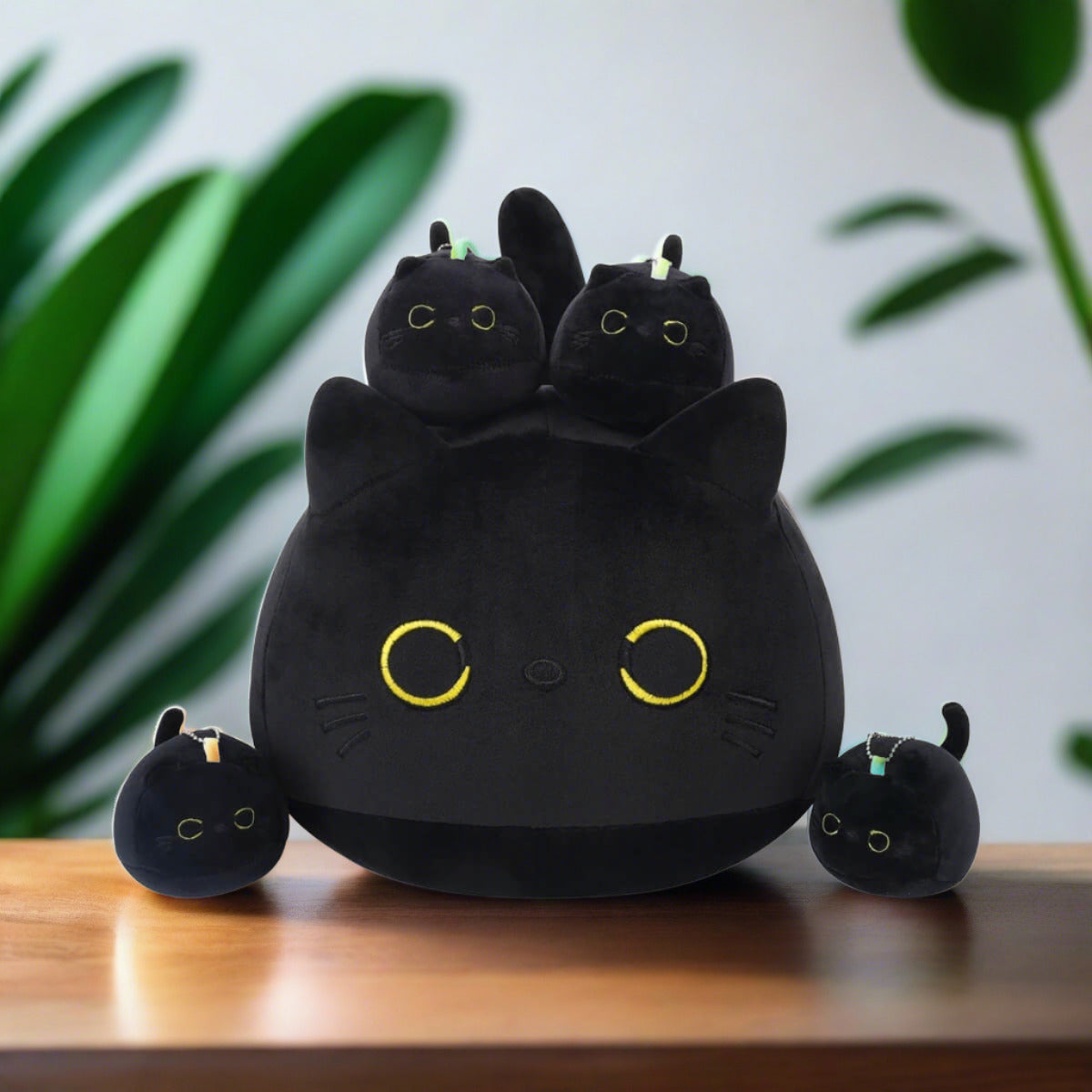 Fluff Family Fun Pack black cat plushie