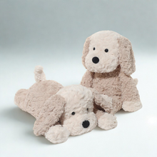 Fluffy Maltese Dog Plushie Dandelion Vine Stuffed Animal