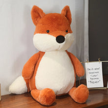 Forest fox plush toy front view